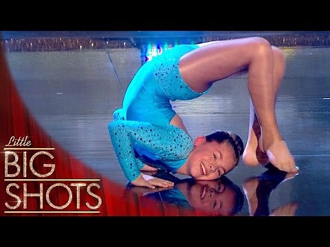 Young gymnast hotshot leaves crowd in awe (YOUTUBE EXCLUSIVE) | Little Big Shots
