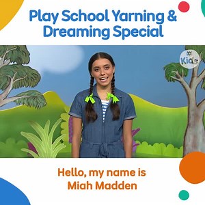 This is such a beautiful Play School Special ✨ Streaming now on ABC iview 🖤💛❤️ | ABC Kids Community