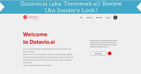 Datavio.ai Review (aka Teemwork.ai)  - An Insider’s Look!