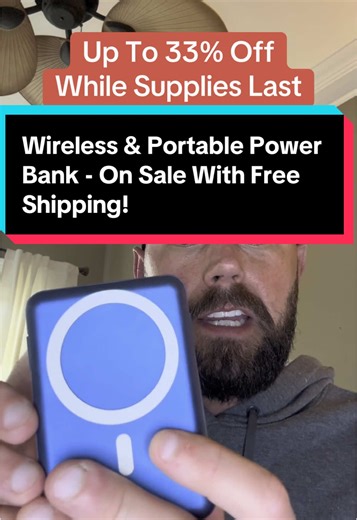 #powerbank #wirelesscharger #techgadgets #portablecharger