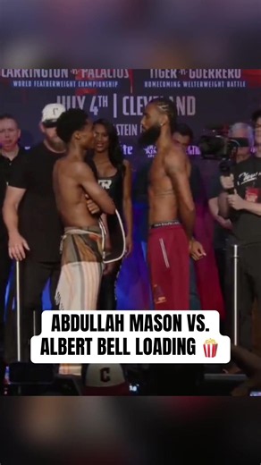 The youngest champ in boxing ready to retain his title 😤 #MasonBell live on @TNT Sports US & @DAZNBoxing 🥊 #boxing #sports #boxer