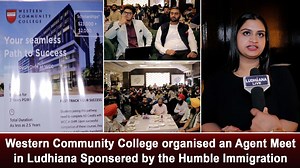 Western Community College organised an Agent Meet in Ludhiana Sponsered by the Humble Immigration | Ludhiana LIVE