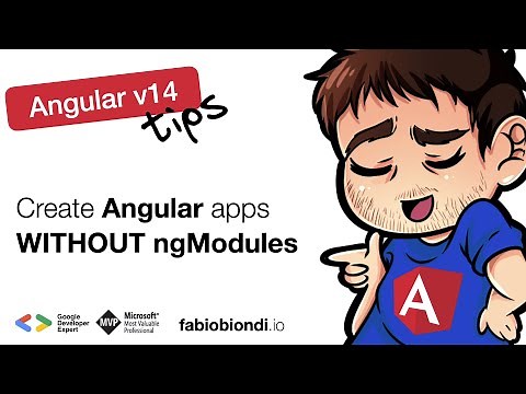 How to create Angular (v14) applications without ngModules (by using Standalone components)