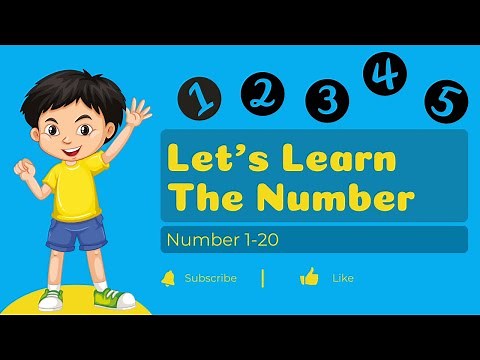 "Counting Numbers 1-20: Learn to Count with Fun"