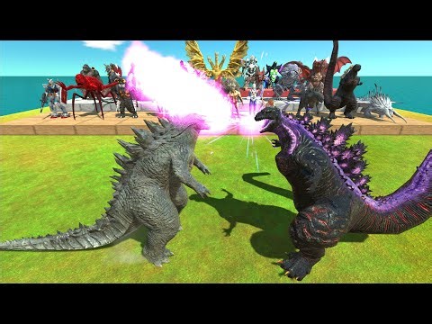 1vs1 Godzilla 2014 VS Kaiju Monster - ARBS
