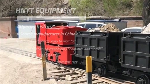 5 Ton Battery Electric Locomotive Demonstrates Powerful Haulage Performance