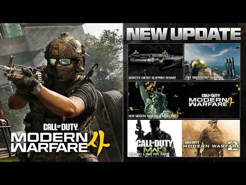 NEW Modern Warfare 4 Marketing, SECRET FREE Mastercraft Blueprint Rewards, & MORE! (New COD Update)