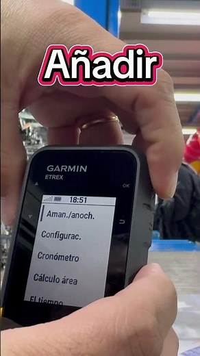 Etrex SE configuración paso a paso para agregar al menú Cálculo de Área #garmin #etrex #fyp #parati