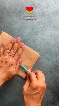 Quick envelope making for handmade cards with Step by step tutorial #diy #envelopes #crafttools easy