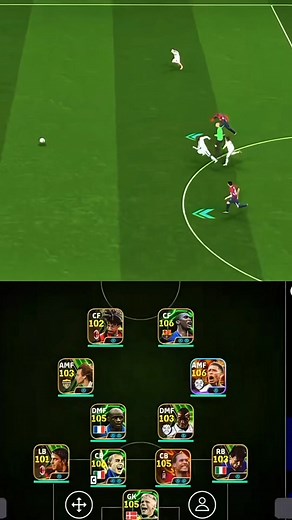 Best formation for quick counter💫☢️ #eFootball2025 #newformation #efootball | HR7 Sports⪩