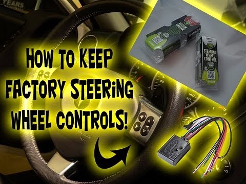 How to : Factory Steering Wheel Controls with Aftermarket Head Unit CD Player - Install Axxess ASWC