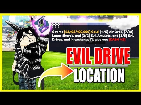 ALL EVIL DRIVE LOCATIONS | Elemental Dungeons | Dash v2 Tutorial