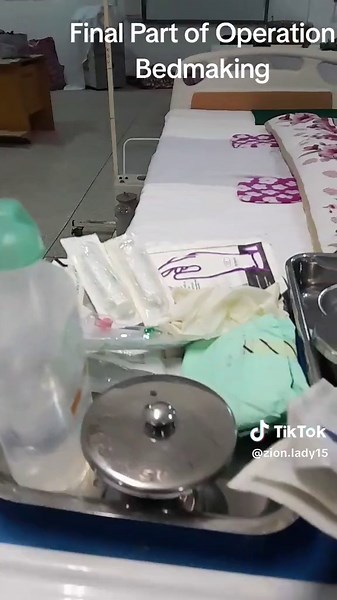 Bed Making Procedure: Final Part of Operation Bedmaking