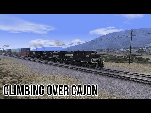 Train Simulator 2015 - Climbing over Cajon