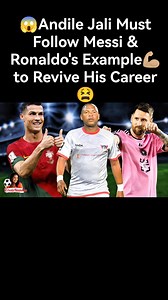 😱Andile Jali Must Follow Messi & Ronaldo's Example💪🏼to Revive His Career😫 Junior Khanye #AndileJali #SouthAfricanFootball #ComebackKing | IBholo-Namhla