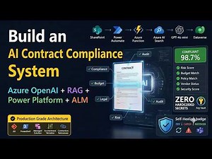 Build a Production-Grade AI Contract Compliance System | Power Platform, Azure OpenAI, RAG & ALM