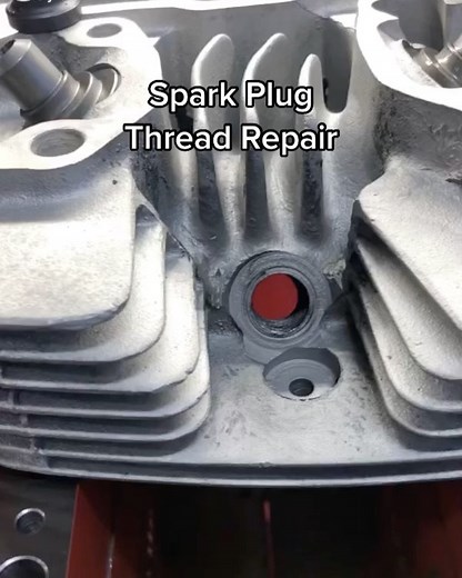 JAMSI Online | A little bit of spark plug thread repair on the Honda motorcycle head! #enginemachineshop #engine #machineshop #rebuild #valvejob #honda... | Instagram