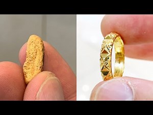 Ladies 22k Gold Ring Making New Design | How it’s made | 4K Video Jewelry Making