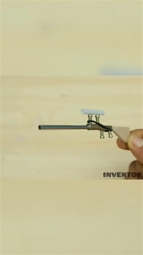 How To Make A String Shooter Toy Using DC Motor | #toymachine