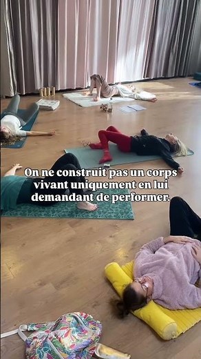 Quand tu comprends que les pratiques douces sont aussi importantes que les pratiques dynamiques...