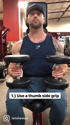 Bryan Renshaw | Stop Pressing Like This! (Fix Your Shoulder Gains 💪) 👉 Want bigger, stronger arms? Get my Free Arm Blaster Program — built to add size and... | Instagram