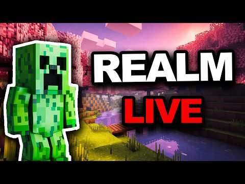 INSANE MINECRAFT REALM!! CREATING A MASTERPIECE