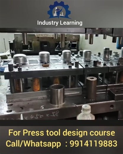 Progressive deep draw tool.#industrylearning