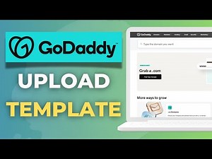 GoDaddy Tutorial: How to Upload Website Template Files on GoDaddy Hosting (Step-by-Step 2025)