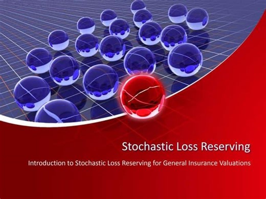 Stochastic Loss Reserving-General Insurance | Syed Danish Ali