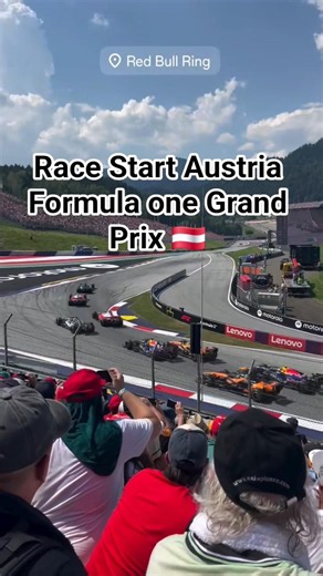 Race start Austrian Formula one Grand prix F1 2026