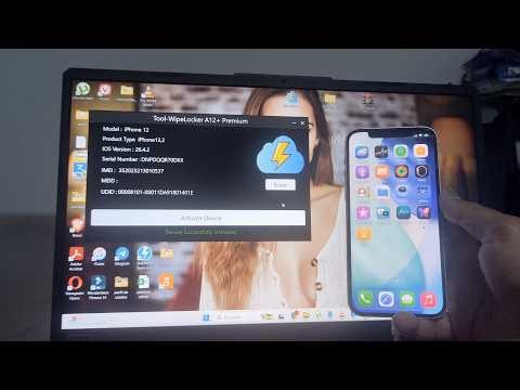 New iOS 26.4.2 iCloud Activation Bypass Using Tool-WipeLocker A12+ Premium✅ iCloud Remove iPhone 12