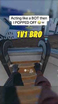 Acting like a BOT then I CLUTCHED the game 💀😭