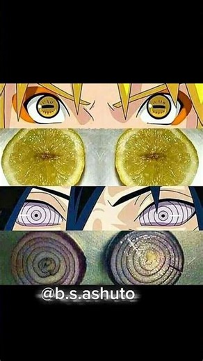 Anime Eyes vs Real Life 😳🍋 You Won’t Believe This! #Naruto #AnimeEdit