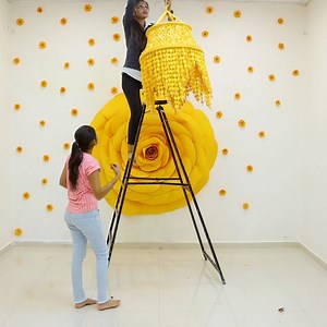 Full yellow room makeover - girls empty space decor #decor #makeover #diy #fun | Wow Decoration