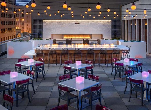 Frolik Kitchen   Cocktails - Rooftop Bar Seattle