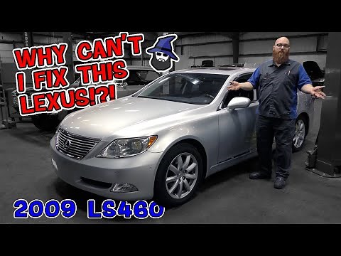 Why can't the CAR WIZARD fix this 2009 Lexus LS460?