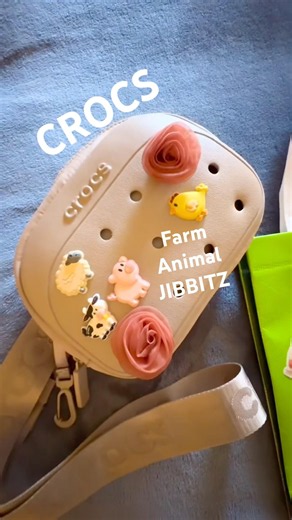CROCS CLASSIC BELT BAG FARM ANIMAL JIBBITZ #crocs #crocsclassic #crocsbag