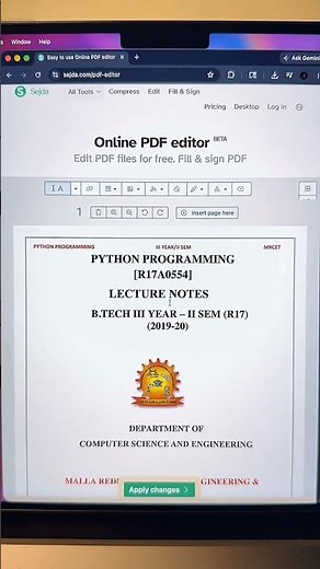 Best FREE Online PDF Editor in 2026 🔥 Edit PDF Without Software#pdfeditor #freepdfeditor #onlinepdf