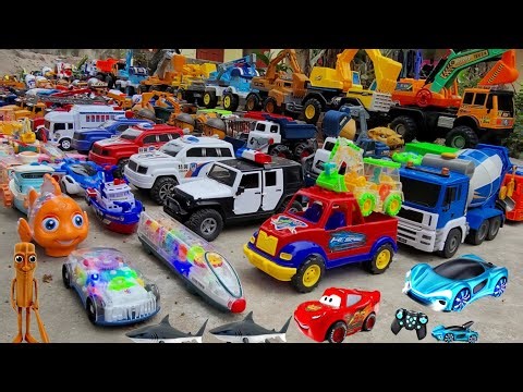 Unboxing city transportation RC trucks,RC city bus, RC Off-road racing,Ev Lion Dance Boy