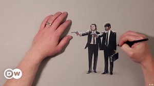 Optical illusions on Instagram