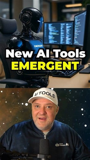 Emergent AI Builds Full-Stack Apps From One Sentence 🤯 #aitools #vibecoding #artificialintelligence #ai #nocode #emergent #emergentai | Matt Farmer
