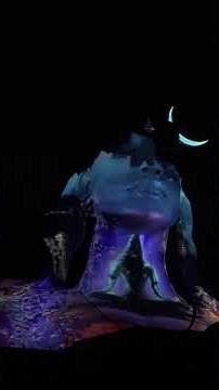 Adiyogi laser light show