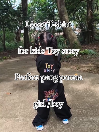 Loose T- Shirt for kids #toystory #ootd #loosetshirt #tiktokshopootd #coolkids