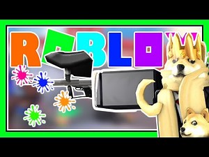 LONG SHOTS in ROBLOX | BIG PAINTBALL
