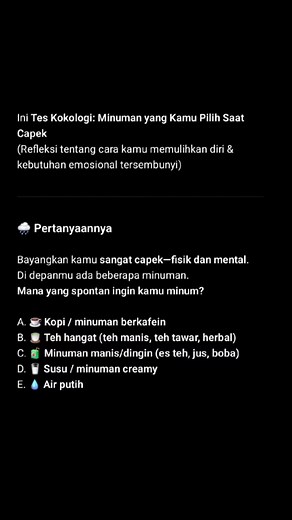 Kokologi: Tes Kepribadian Menarik untuk Kamu