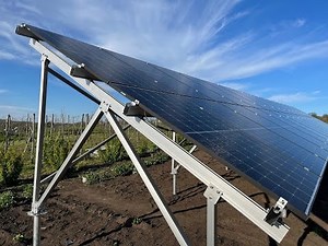 Алюминиевая наземная конструкция SUNFIX для солнечных станций