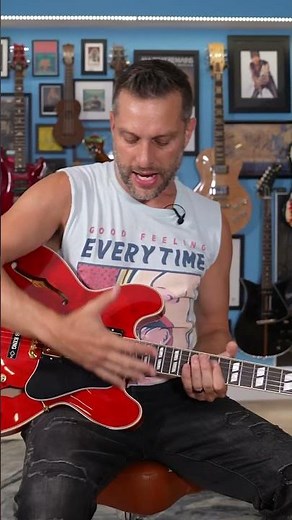 The ES-345 Has Gibson's Shred Neck