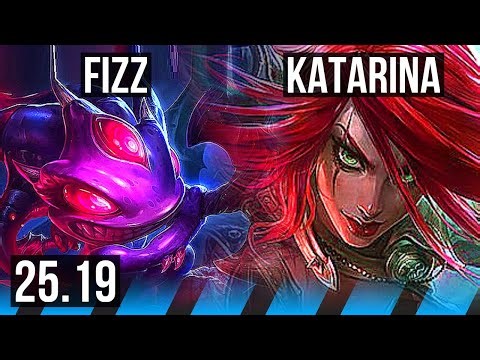 FIZZ vs KATARINA (MID) | 15/1/10, Legendary | EUW Diamond | 25.19