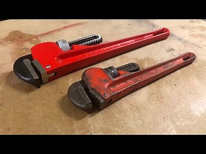 Restoring a Vintage Pipe Wrench! - Tool Restoration