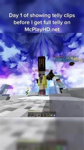 Day 1 and allready regretting starting (original idea by @kqlmo and used with permission) #tellybridge #godbridger #mcplayhd #autoclicker #autoclick